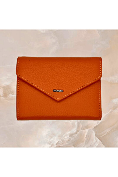 Deriza Grande 2785 Шкіряний гаманець помаранчевий