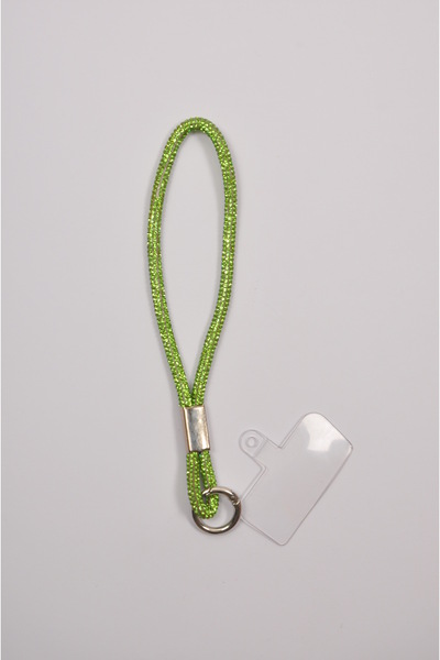 Case collection حزام معصم طويل من حجر الكريستال لآيفون