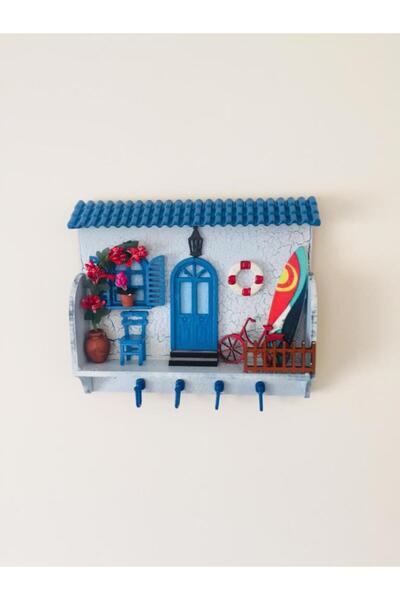 SUME Home Key Holder Wall Wooden Key Hanger