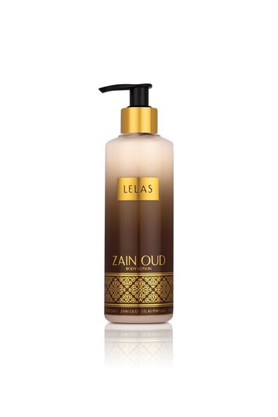 Lelas Zain Oud Body Lotion 250 ml – Oriental Unisex Body Cream – 1183