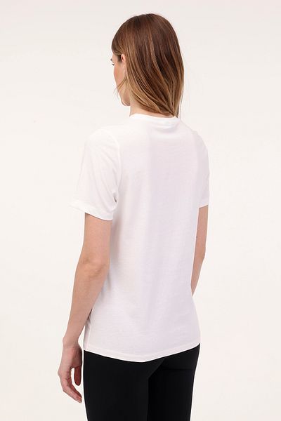 Kinetix WlLELIA11ms250 4fx - Ecru Women's Short Sleeve T-shirt