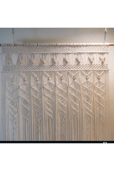 cessehome Cesse Home Macrame Curtain Door Water