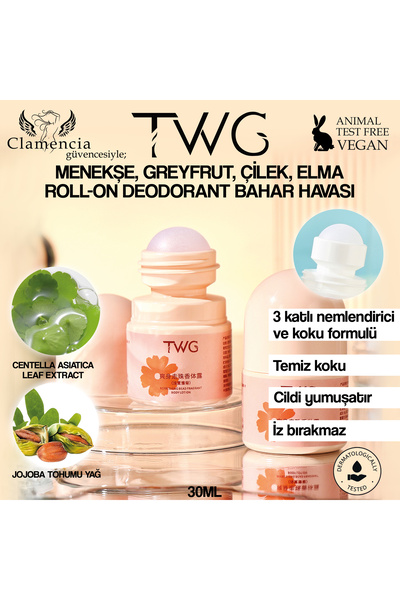 twg Roll-on Deodorant (Hafif Yaz Papatyası) 30ml