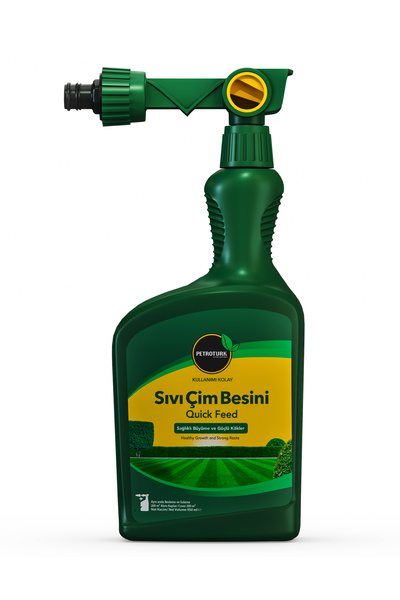 Petroturk Kullanımı Kolay Sıvı Çim Besini Quick Feed- 2’si bir arada Besleme ...