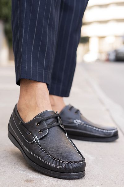 Salvano Kyle 3fx Marineschuhe für Herren in Schwarz