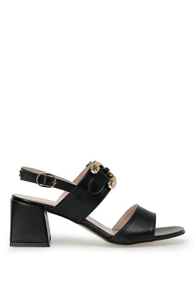 İnci Etty 3fx Black Women's Heeled Sandals