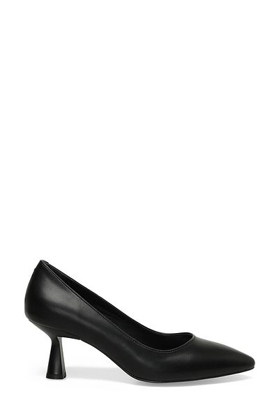 Miss F Schwarze Damenschuhe mit Absatz