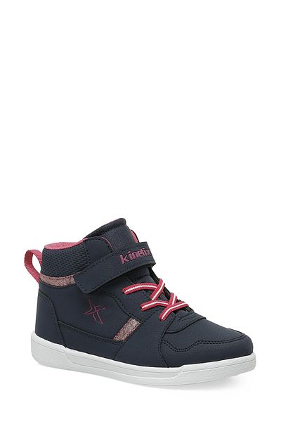 Kinetix ENKOS HI 3PR Navy Blue Girls High Sneaker