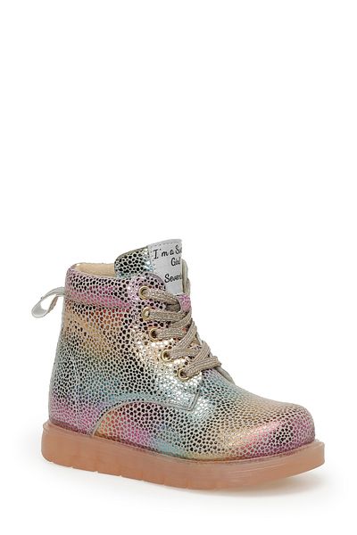 SEVENTEEN RENKA.P 3PR Pink Girl's Worker Boots