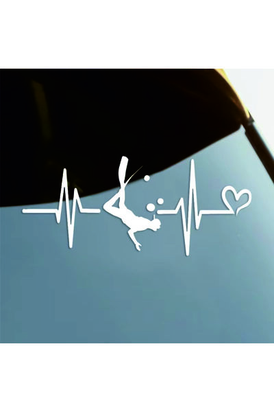 Birim Matbaa ملصق تلقائي للنبض الغاطس (26 × 11 سم)