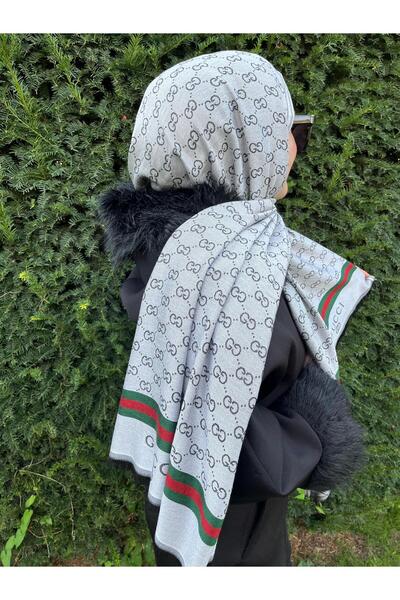 Modechic Collection Cashmere Silk Exclusive Gray Thick Shawl