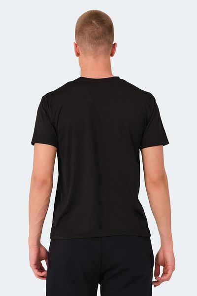 Slazenger Ανδρικό T-Shirt Kallias Μαύρο