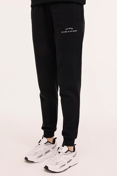 Kinetix WB AURA BSC 22OV86 4PR Pantaloni de trening negri pentru femei