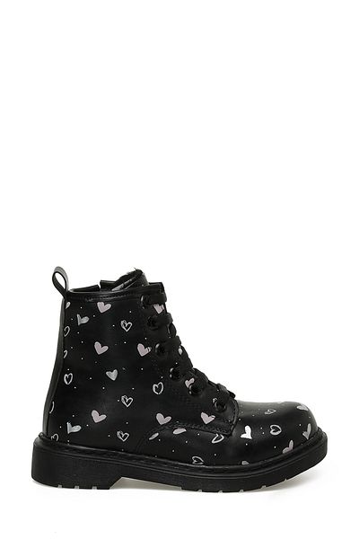 Binono SENTA P 3PR Schwarze Arbeitsstiefel für Mädchen