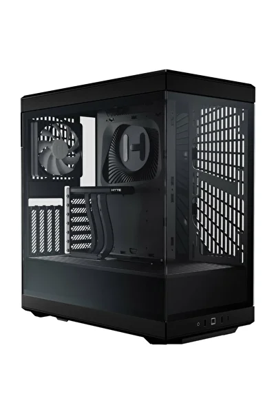 HYTE حقيبة Y40 ATX MT باللون الأسود الجمالي
