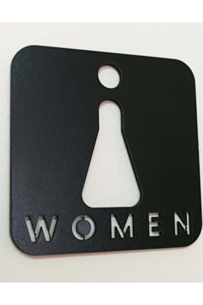 SUME Decorative Wooden Woman Man Wc Sign Door Direction Sign