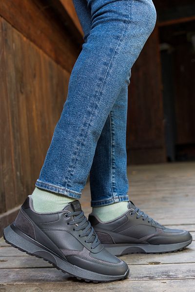 Salvano TINY 3PR Smoked - Trampki męskie