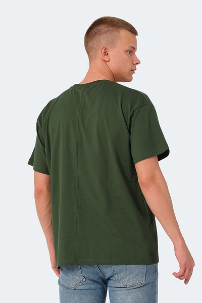 Slazenger Ανδρικό T-Shirt Χακί - Μοντέλο KULANA OVER