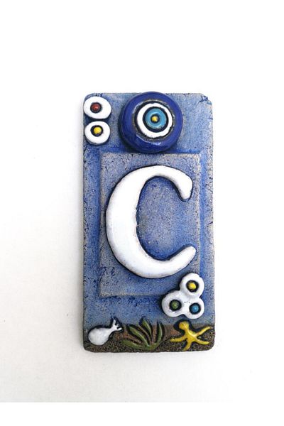 SUME Special Design Ceramic C Door Number Door Front Accessory