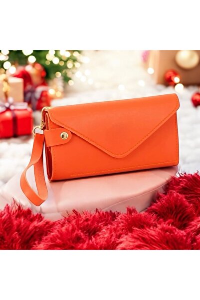 Givenza Andrey El Askılı Yumuşak Deri Çok Bölmeli Kadın Kartlık Cüzdan