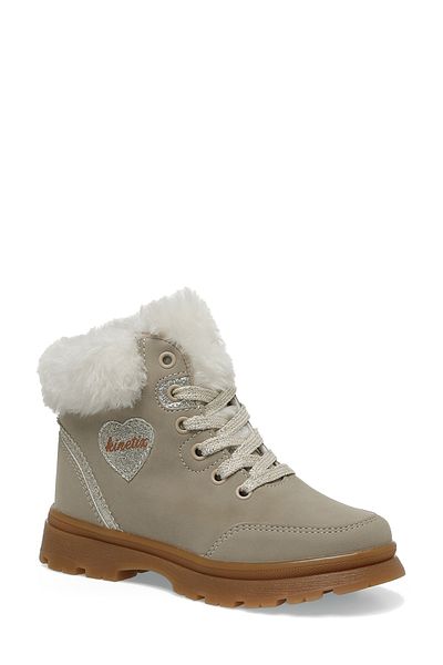 Kinetix KARLENE 3PR Beige Girls Sneaker Boots