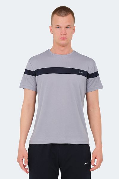 Slazenger Ανδρικό μπλουζάκι με γκρι ώμους