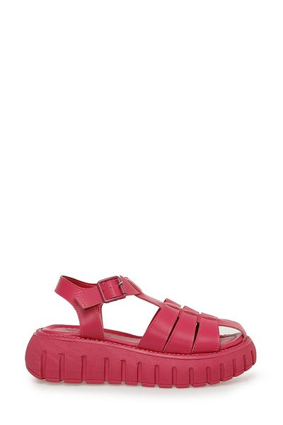 Butigo Gante 3fx Fuchsia Sandalen für Damen mit dicker Sohle
