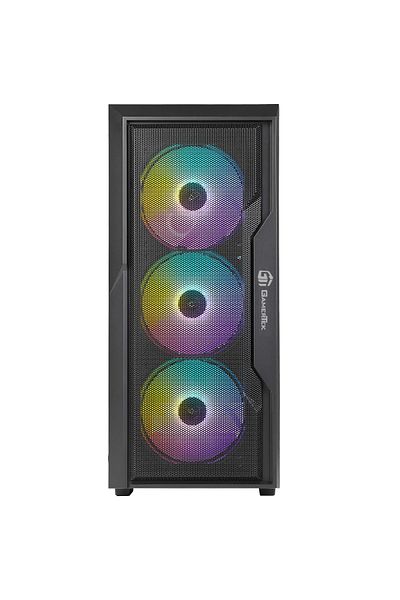 Gamertek Zenith MID Tower ATX Gaming Case PC Case Black