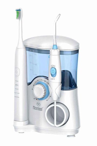 NPO Nicefeel FC163 Profesyonel, Masajlı, 600ml Diş Teli/Protez Bakım ve Ağız ...