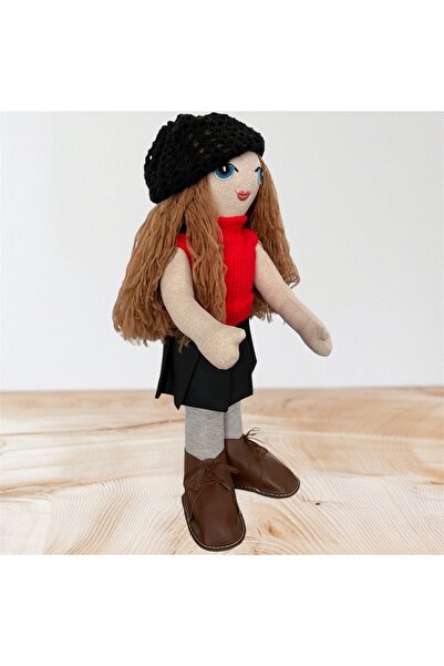 GÜLHOBY El Yapımı Naturel Organik Bez Bebek Amigurumi Bebek Örgü Şapka Bebek ...