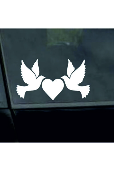Birim Matbaa Flying Birds Auto Sticker(23X13Cm)