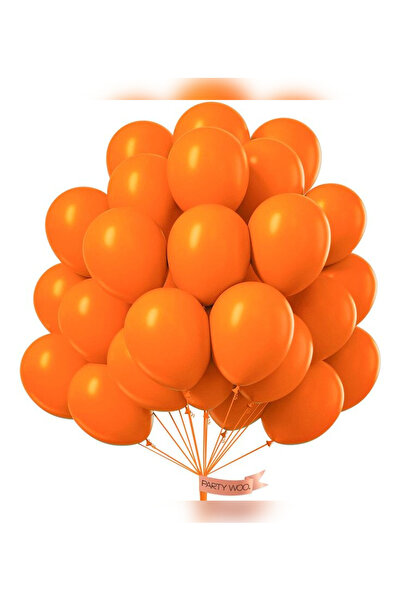 globoss 10 بالونات برتقالية