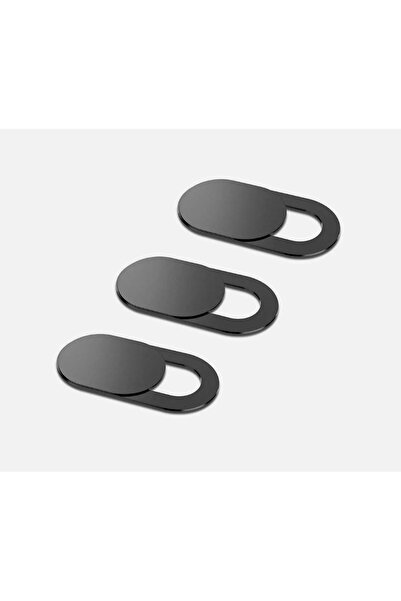 Ayex Web Kamerası Kapağı, Webcam Cover, Kamera Kapatıcı, Gizleyici Siyah