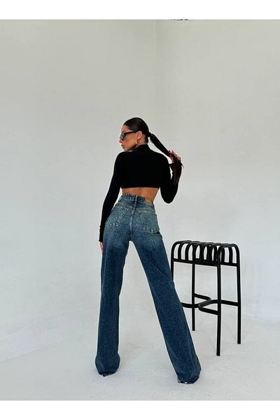 DENİKK TREND LEOPARD ΣΧΕΔΙΟ ΕΙΔΙΚΟ ΣΧΕΔΙΟ ΦΑΡΜΑ ΤΖΙΝ ΠΑΝΤΕΛΟΝΙ PALAZZO