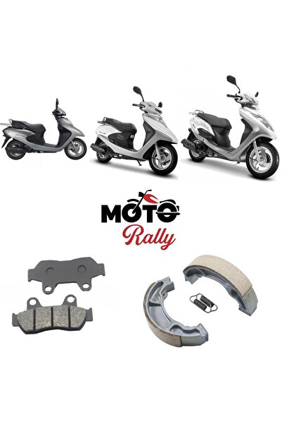 monero Honda Fren Balata Takımı Ön Ve Arka Spacy 110 - Spacy Alpha - Activa S...