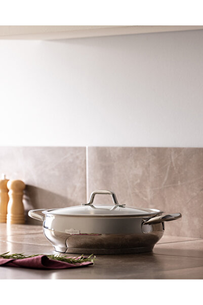 Madame Coco Vera Short Pot - Steel - 26 cm