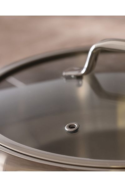 Madame Coco Vera Short Pot - Steel - 24 cm