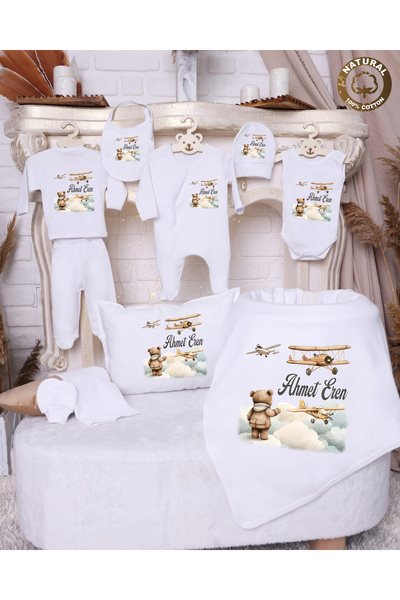 yzc home size dair... R50 İsme özel İsimli BaskılıBebek 10lu Beyaz Hstne çıkı...