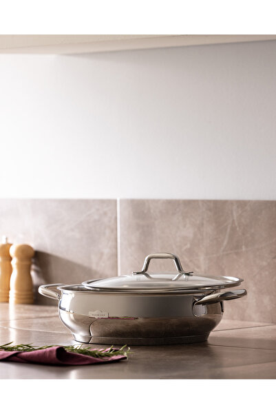 Madame Coco Vera Short Pot - Steel - 26 cm