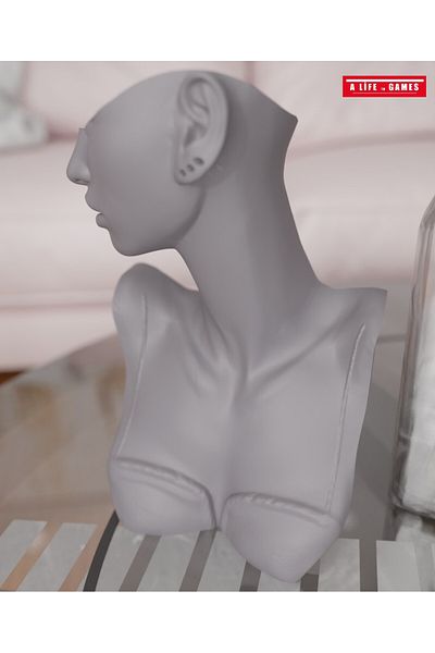 a life in games 21cm Decorative Mannequin Display Stand - Jewelry & Ring Organizer