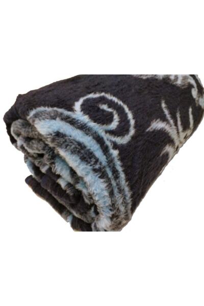 Başaran tekstil Tek Kişilik Lüks Peluş Uşak Battaniyesi, 2.4kg,