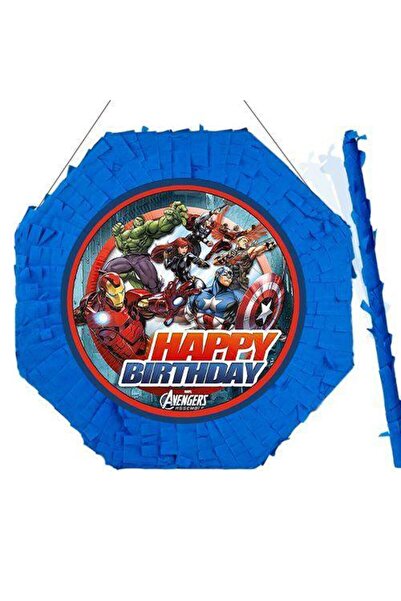 Parti Dükkanım Yenilmezler Pinyata 42 Cm + Sopası
