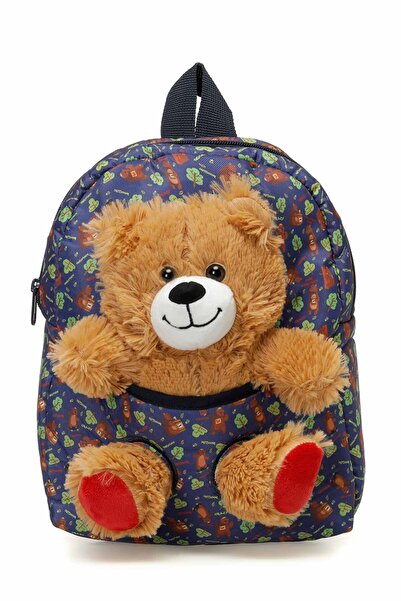 Kinetix OYNCK DTY Ted BPCK 3PR Çok Renkli Erkek Çocuk Peluş Çanta