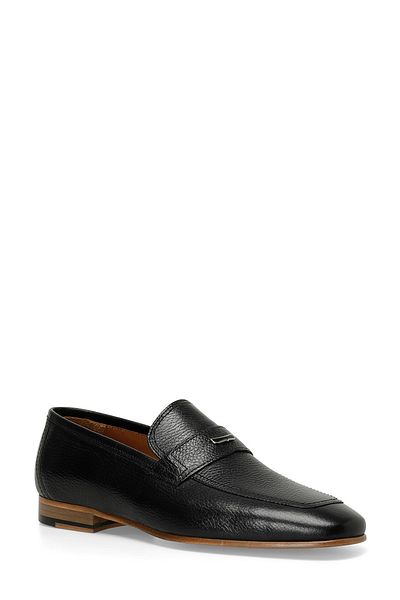 İnci 4Fx Black Men's Loafer Şehreat Shoes