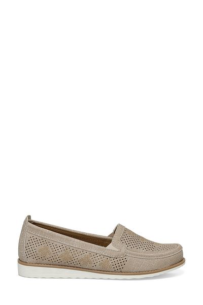 Polaris 161659Z4FX Beigefarbener Loafer für Damen