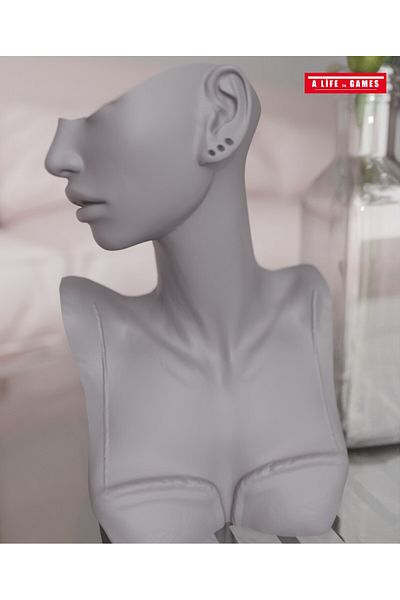 a life in games 21cm Decorative Mannequin Display Stand - Jewelry & Ring Organizer