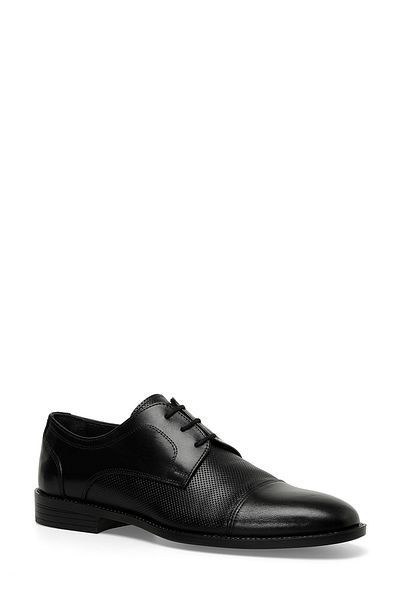 İnci INCI PERLA 4FX Schwarze klassische Herrenschuhe