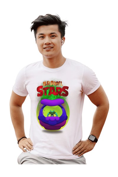ALPŞAN TİCARET BRAWL STARS Tişört. Eve  T-shirt. BRAWL STARS' t-shirt . Erkek T-shirt. KADIN Tişört.