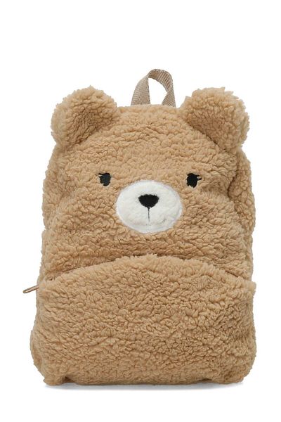 Kinetix PELUS TED BPCK 4PR Braune Plüschtasche für Jungen