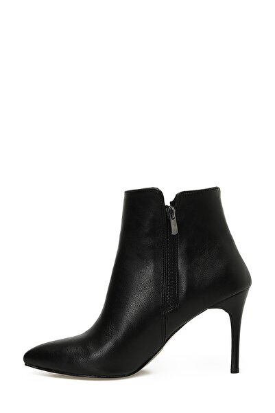 Butigo Černé dámské kozačky na podpatku CYRUS 3PR